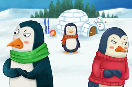 The Penguin with Two Homes