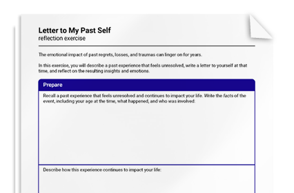 Letter to My Past Self