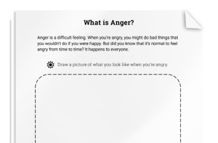 Anger Activity for Children: What is Anger?